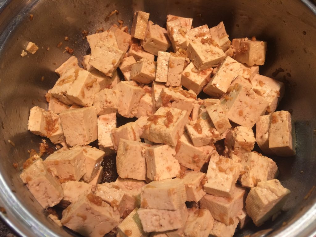 Crispy Tofu Rice Bowl