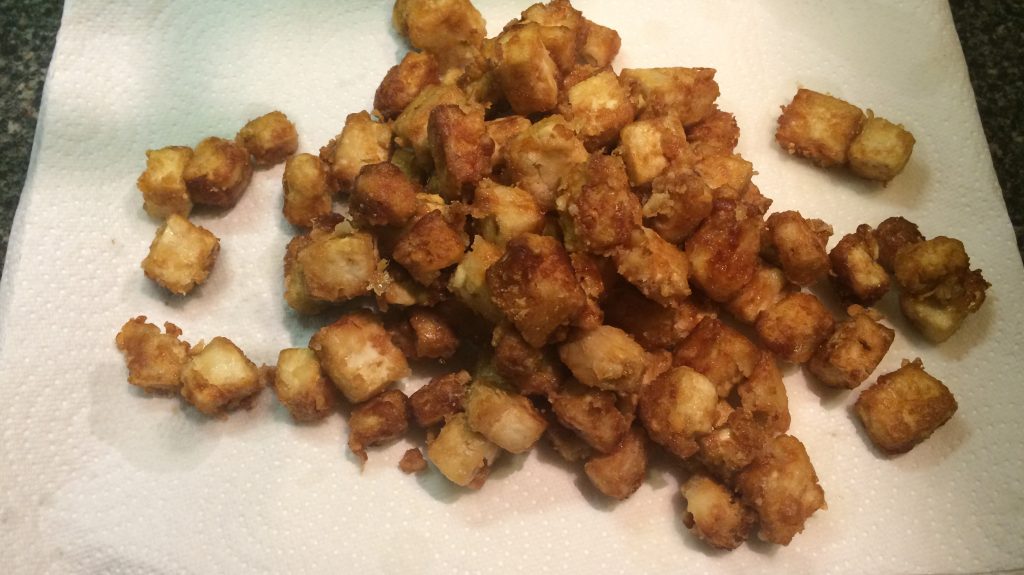 Crispy Tofu Rice Bowl