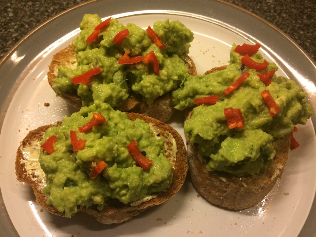 avocado on toast